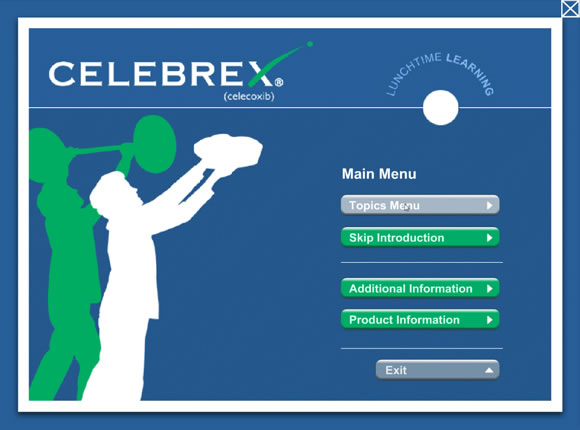 Celebrex, interactive CD